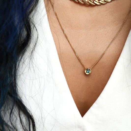 Selena Skinny Chain Necklace