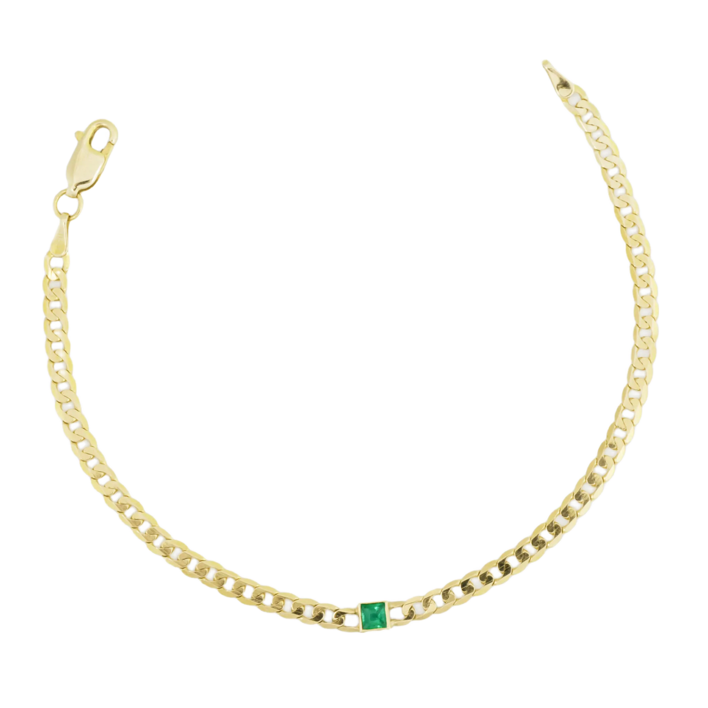 Selena Gemstone Chain Bracelet