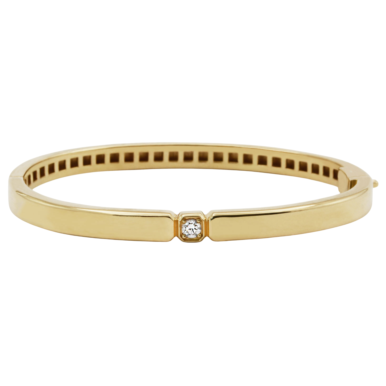 Bella Solitaire Bangle
