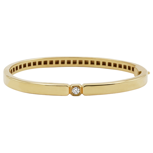 Bella Solitaire Bangle