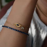 Elora Reversible Heart Chain Bracelet