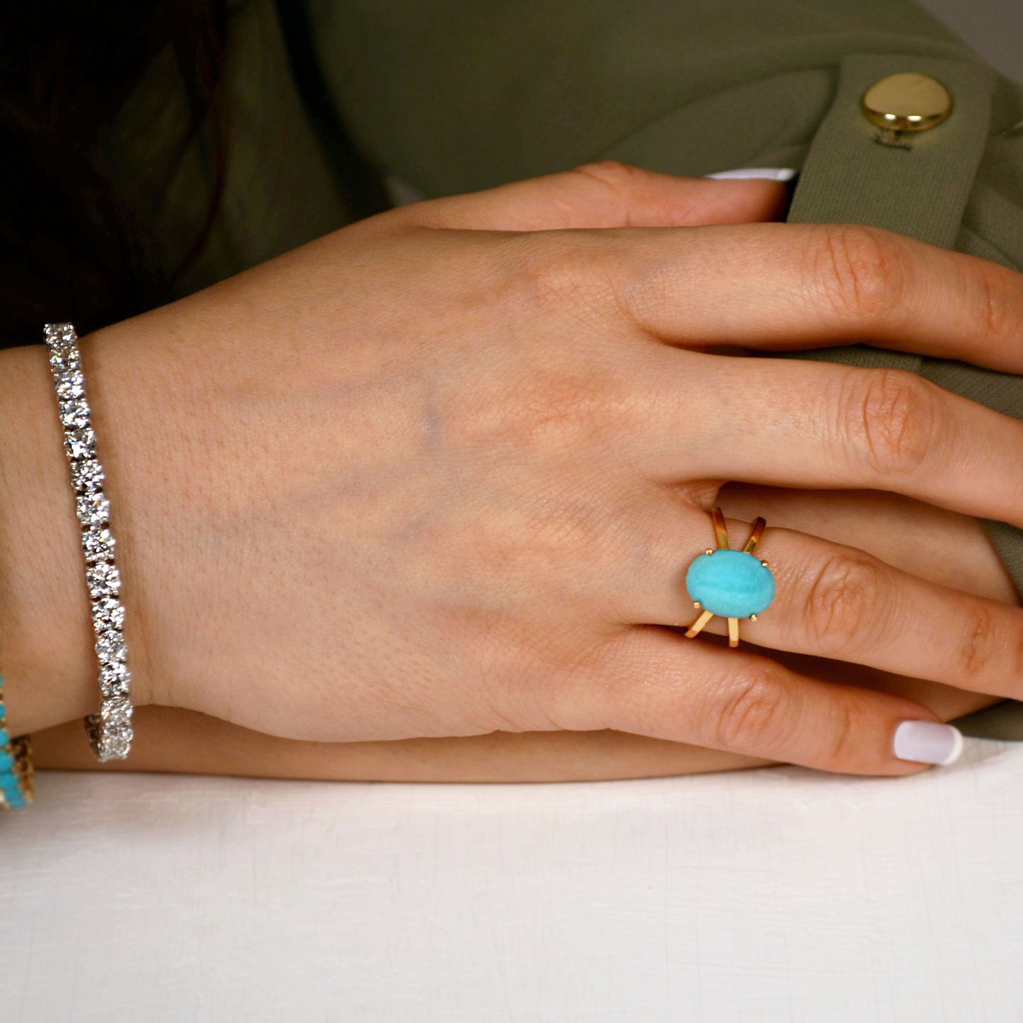 Classic Lab Diamond Tennis Bracelet