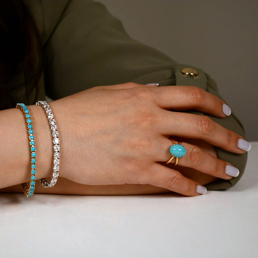 Classic Lab Diamond Tennis Bracelet