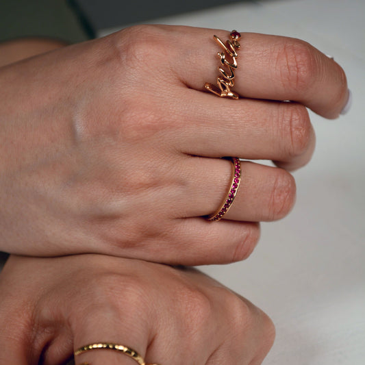 Ruby Eternity Band