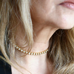 Bella Half Way Diamond Tennis Necklace