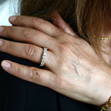 Diamond & Sapphire Eternity Band