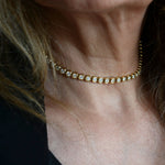 Bella Half Way Diamond Tennis Necklace