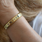 Iris Wide Bangle