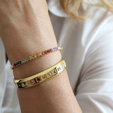 Iris Wide Bangle