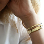 Iris Wide Bangle