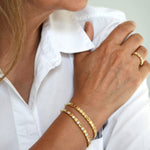 Bella Alternating Diamond Bangle