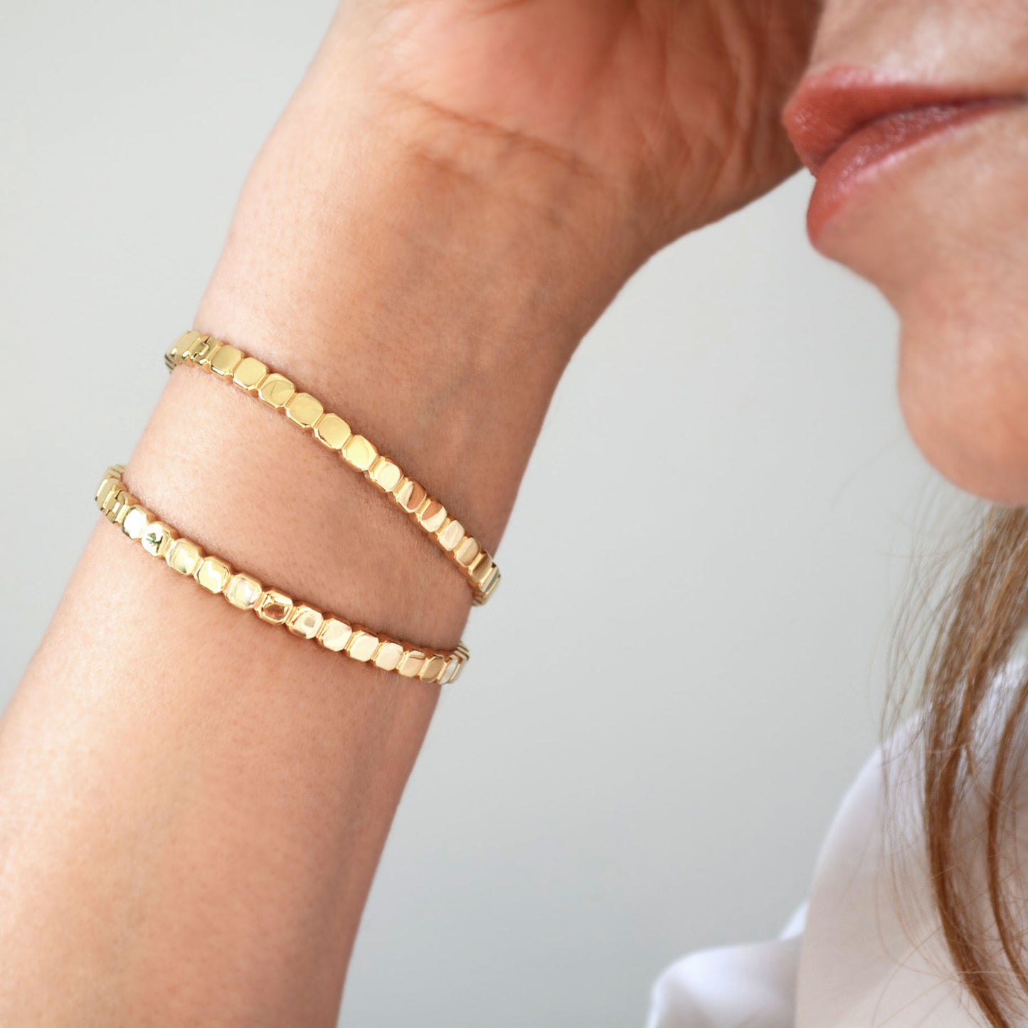 Bella Alternating Diamond Bangle