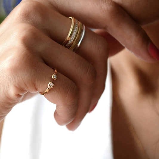Bella Diamond Duo Ring