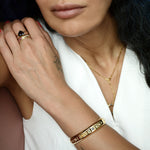 Iris Wide Bangle