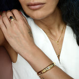Iris Wide Bangle