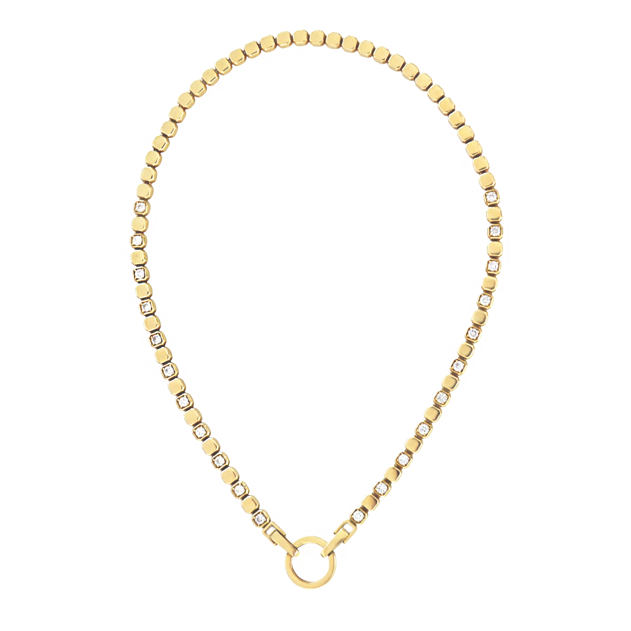 Bella Elara Diamond Tennis Necklace