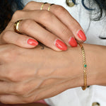 Selena Gemstone Chain Bracelet