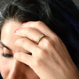 Bella Alternating Diamond Band