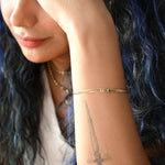 Selena Gemstone Chain Bracelet