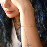 Selena Gemstone Chain Bracelet