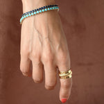 Blue Sapphire Tennis Bracelet
