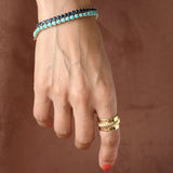 Blue Sapphire Tennis Bracelet