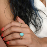 X Split Shank Engagement Ring