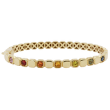 Bella Rainbow Sapphire Bangle