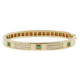 Harmony Emerald Bangle
