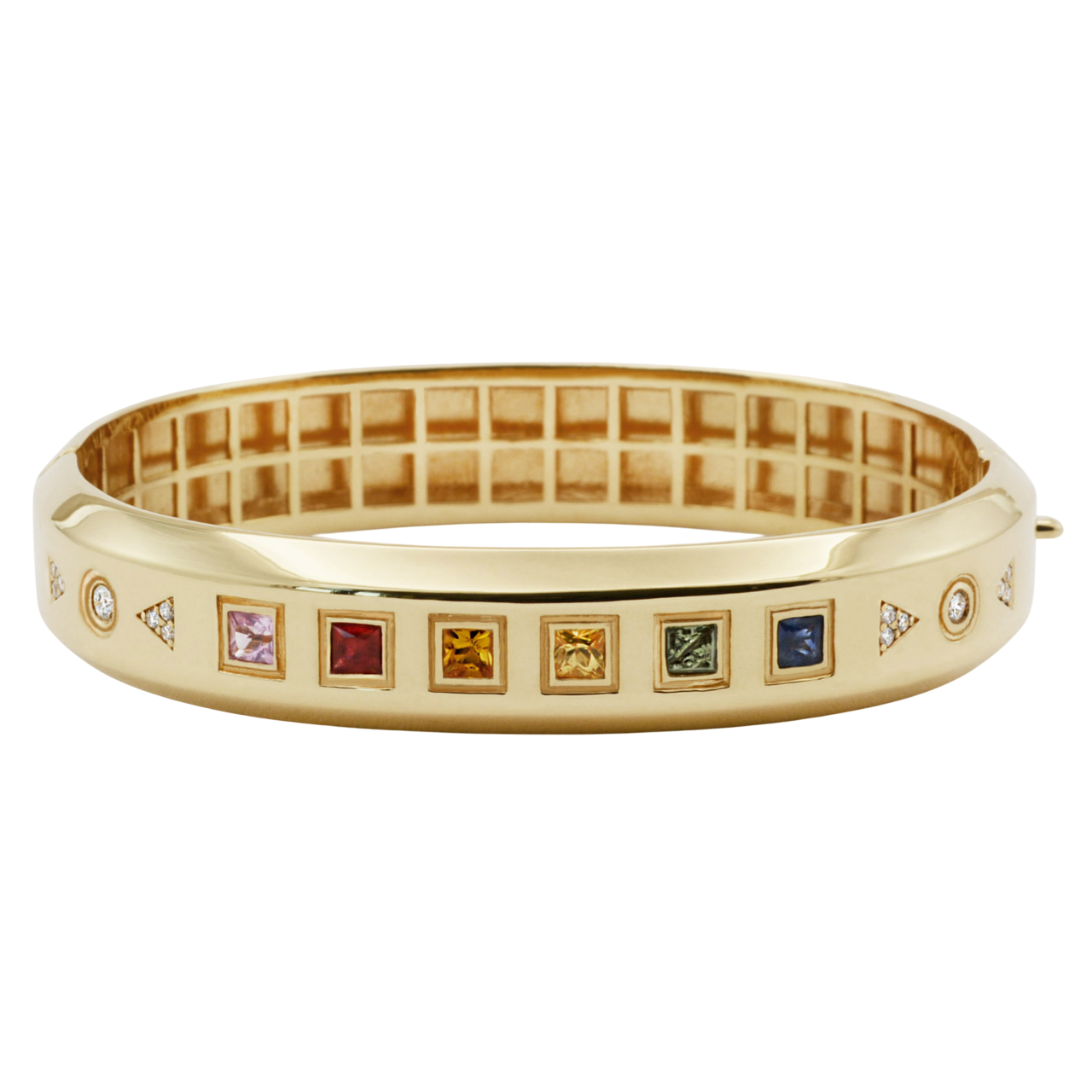 Iris Wide Bangle