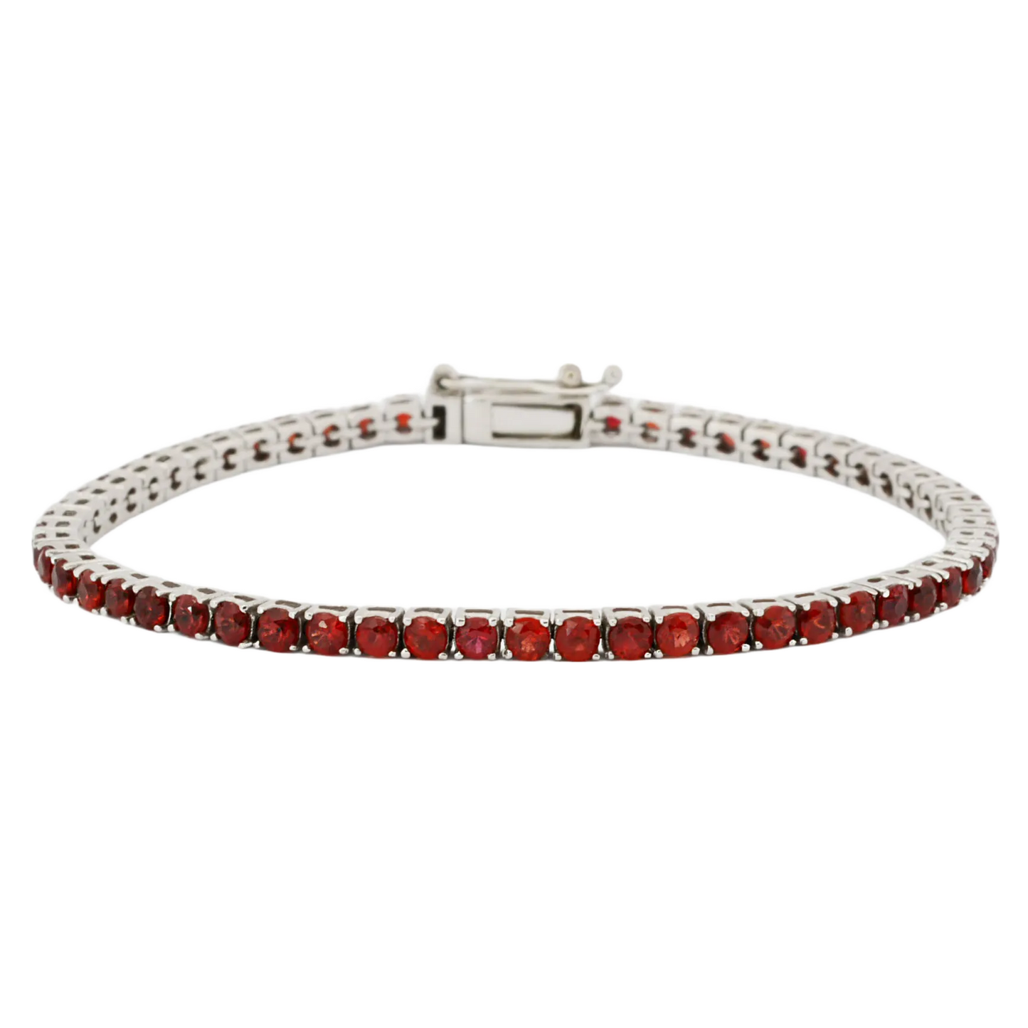Ruby Tennis Bracelet