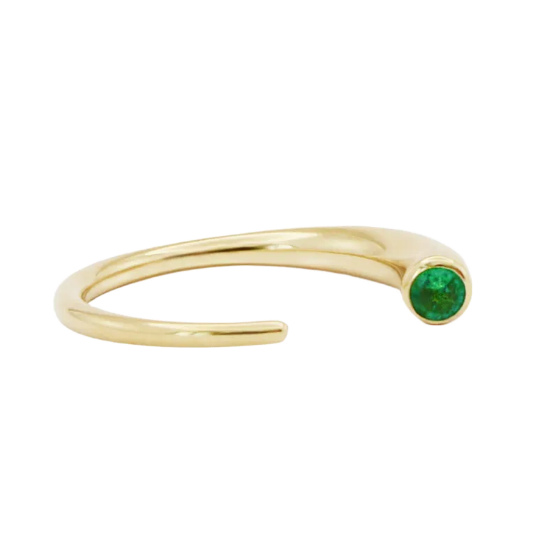 Shooting Star Birthstone Ring