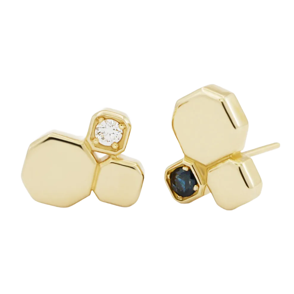 Bella Trio Stud Earring