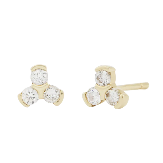 Diamond Trio Stud