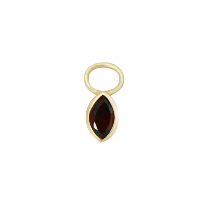 Lara Hoop Charm