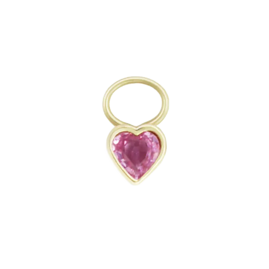 Heart Hoop Charm