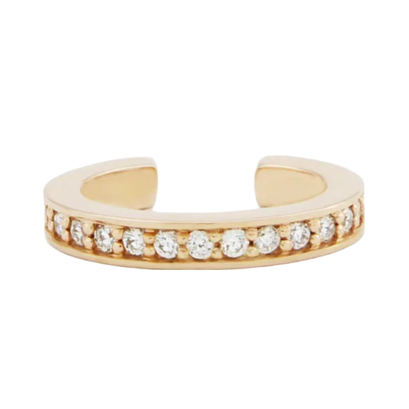 Pave Diamond Ear Cuff