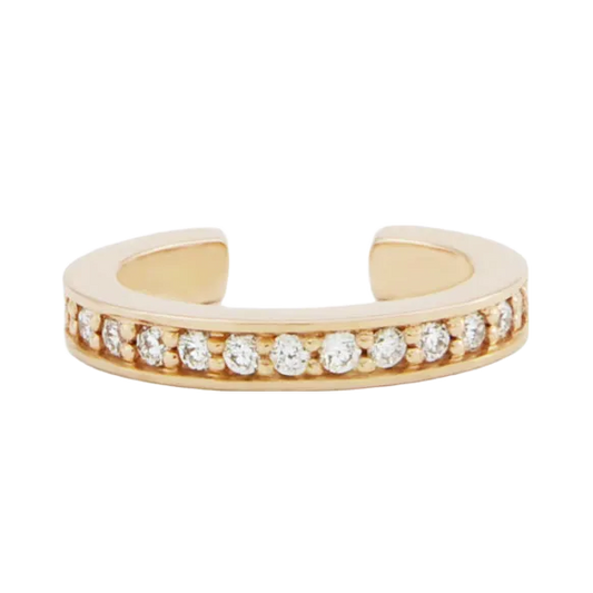 Pave Diamond Ear Cuff