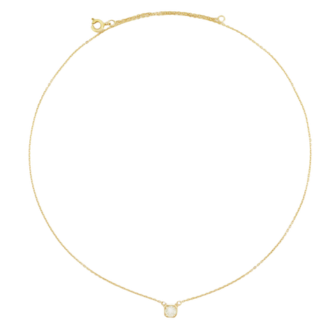 Bella Single Diamond Chain Necklace