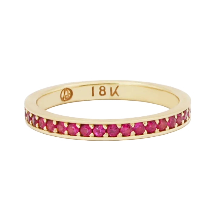 Ruby Eternity Band