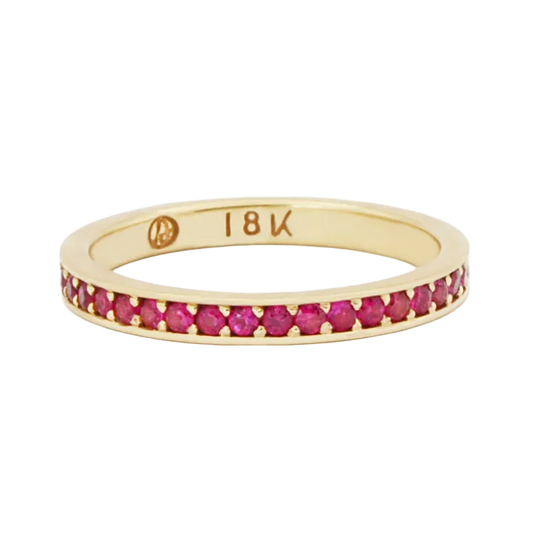 Ruby Eternity Band