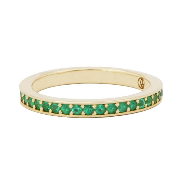 Emerald Eternity Band