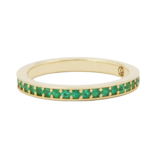 Emerald Eternity Band