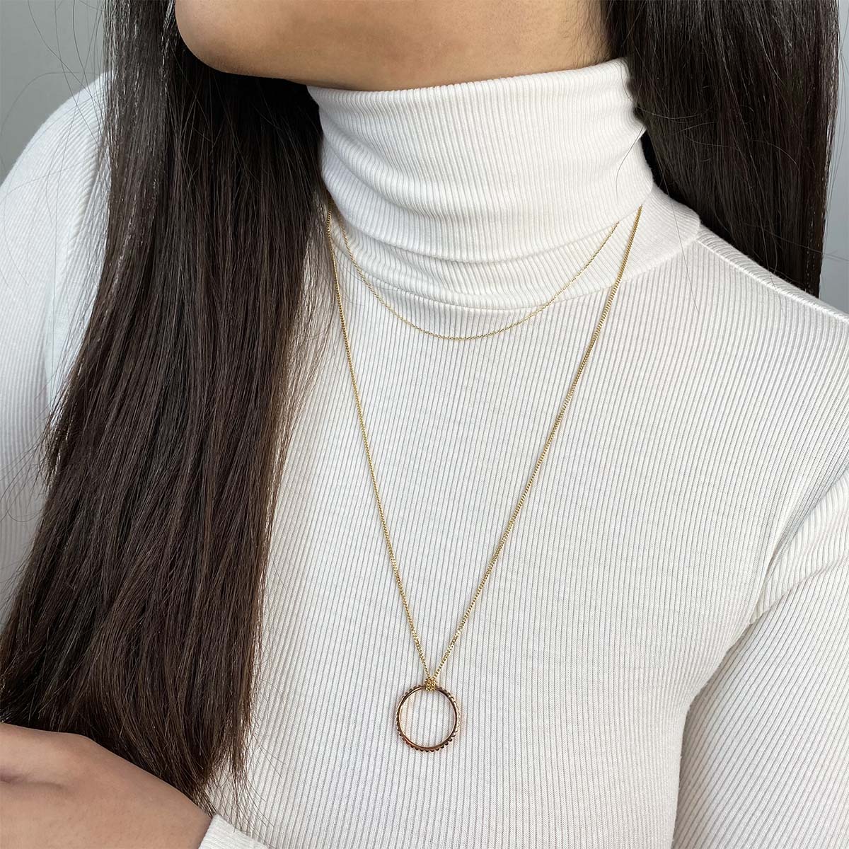Selena Skinny Chain Necklace