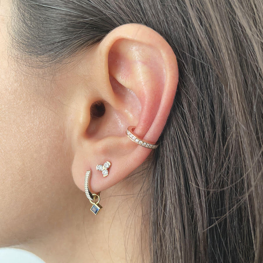 Pave Diamond Ear Cuff